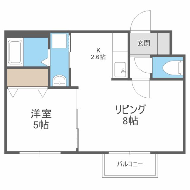 アヴァンツァーレの間取り