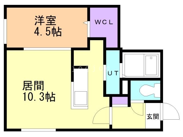 Ｍフラットの間取り