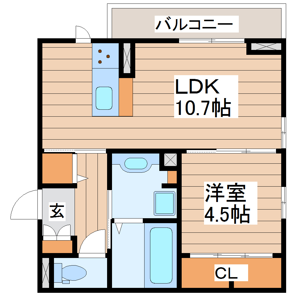 Abundant　IIの間取り