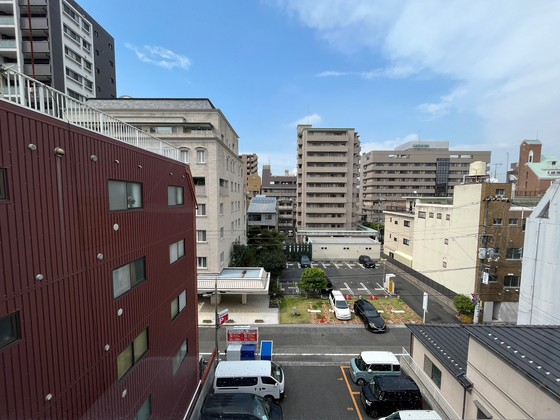 【広島市中区猫屋町のマンションの眺望】