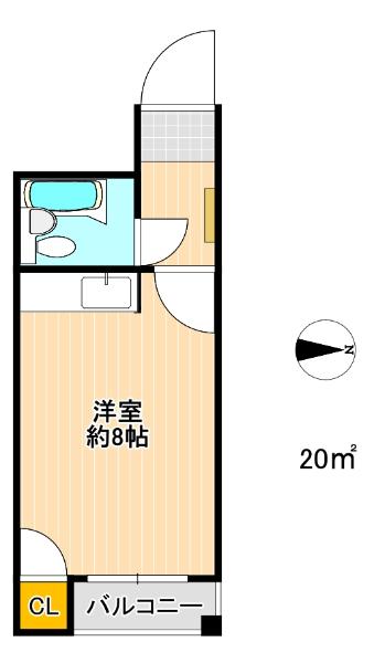 アルゴ境川の間取り