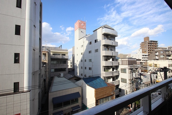 【広島市西区横川町のマンションの眺望】