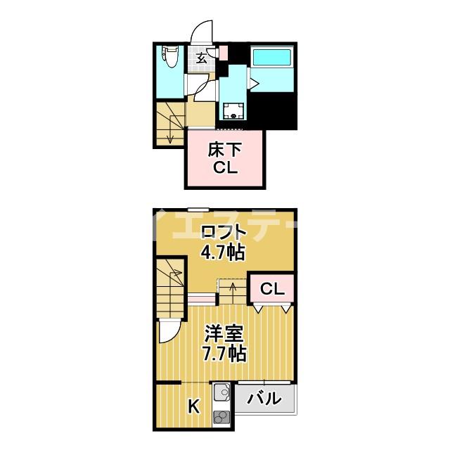 ADC黄金マーレの間取り