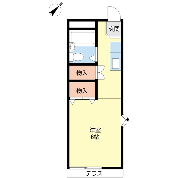 ユウカの間取り