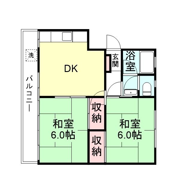 Ｈｅｒｉｔｅｇｅ木津の間取り