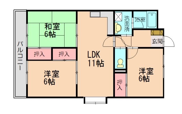 あさおビルの間取り