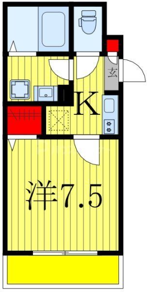 ジーメゾン我孫子ボヌールの間取り