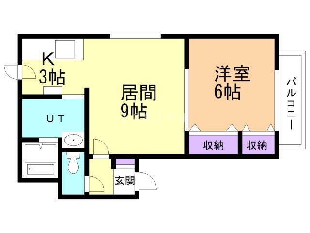 アスカア平岸の間取り