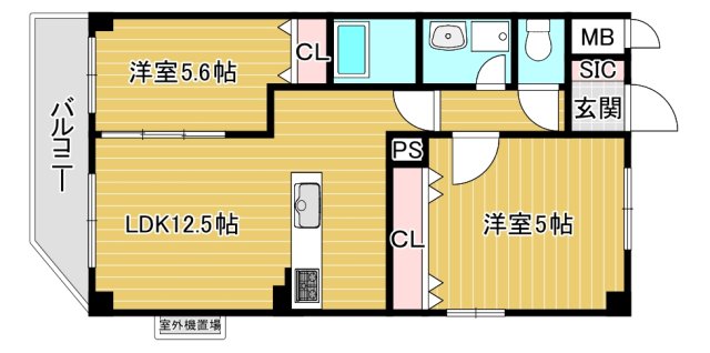 ゼクス我孫子の間取り