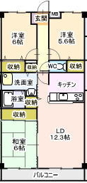 メゾン・アンファンの間取り