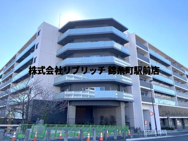 ロイジェントパークス押上錦糸町の建物外観