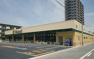 スーパー　マルショク舞鶴店（スーパー）まで345m