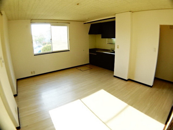 居室・リビング　※他号室の写真です