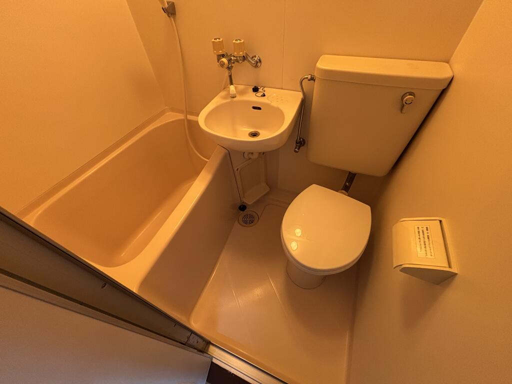 ブルーライン 阪東橋駅 徒歩2分 11階建 築39年のトイレ写真