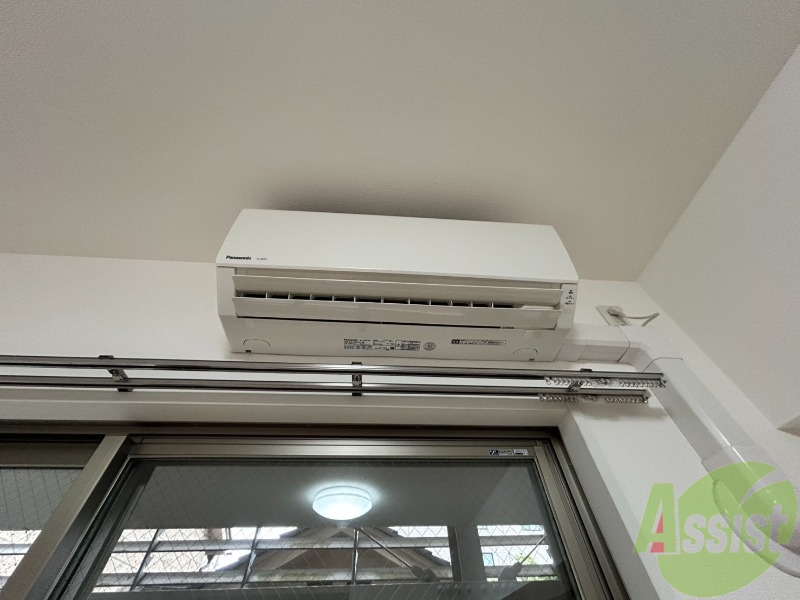 その他設備　エアコンが設置してありますので、寒暖対策もばっちり。