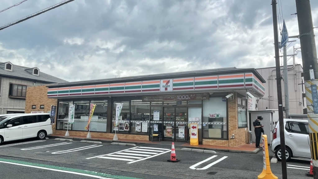 コンビニ　セブンイレブン 大津膳所駅前通り店（コンビニ）まで350m