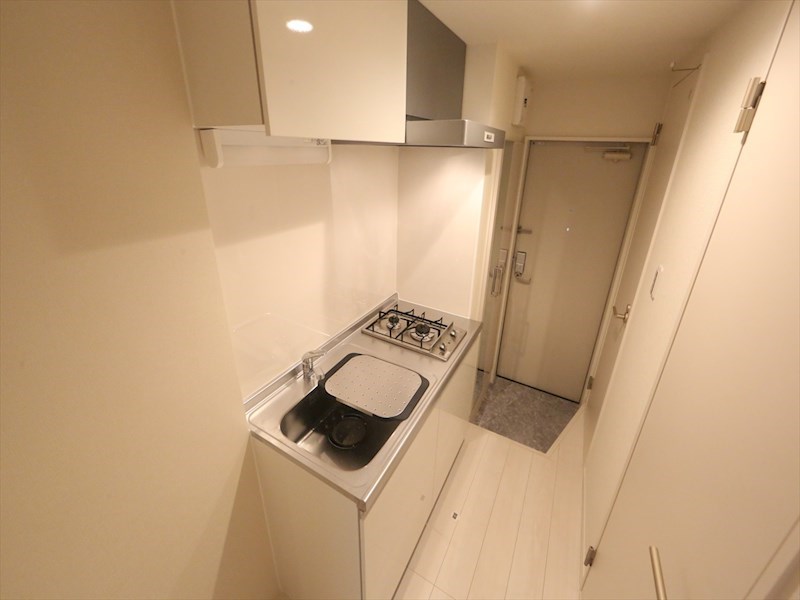 キッチン　システムキッチン（ガス2口コンロ付）