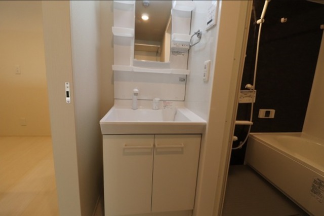洗面設備　嬉しい独立洗面台です！