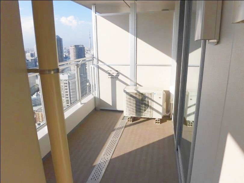 バルコニー　※別部屋の参考写真です。