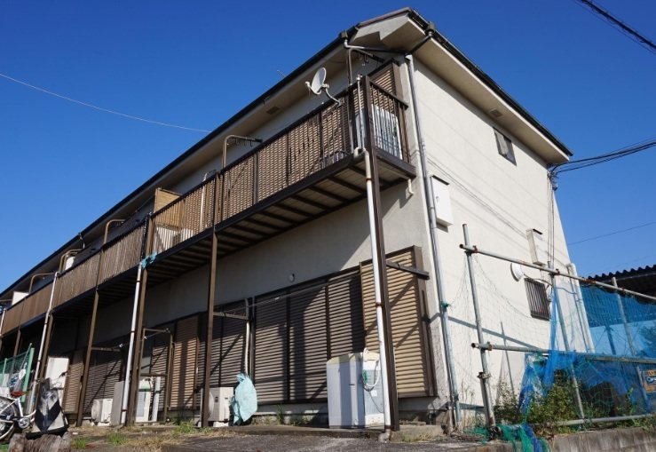 建物外観　松伏コーポBのご紹介は、住まいの窓口」アソシエにお任せ下さい