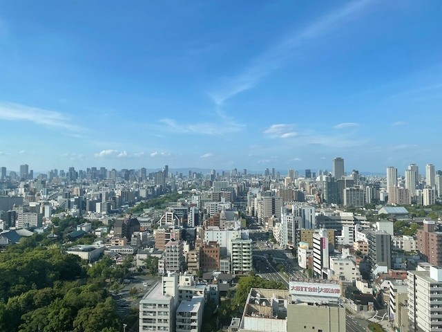 バルコニー　眺望