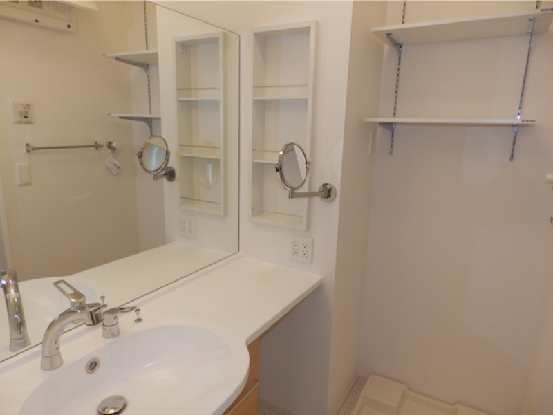 洗面設備　図面と現状に相違がある場合には現状を優先