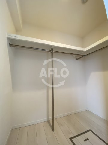 収納　レジデンス富貴屋　ウォークインクローゼット