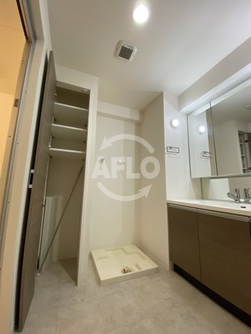 洗面設備　レジデンス富貴屋　洗面所