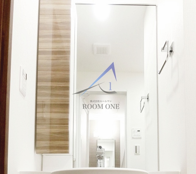 洗面設備　洗面台です。