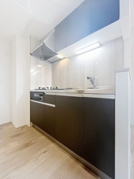 キッチン　嬉しいシステムキッチン付きです♪コンロを買わなくてもOK♪