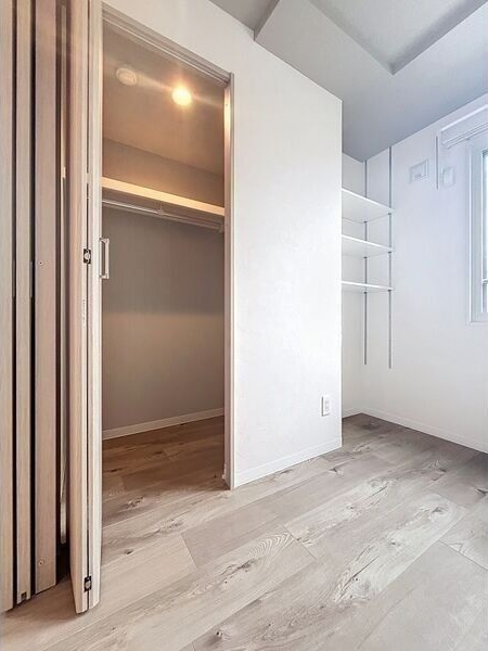 収納　収納に便利なクローゼットがついています♪