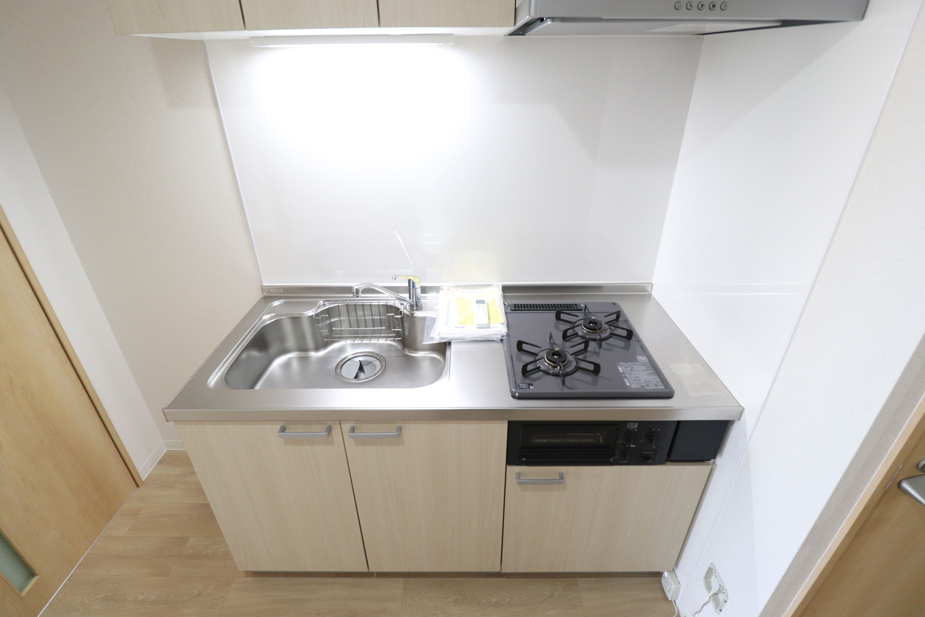 キッチン　嬉しいコンロ付きのキッチン♪