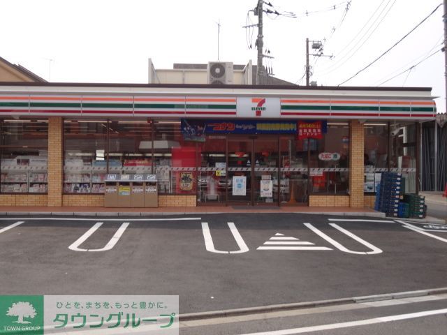 コンビニ　セブンイレブン世田谷榎店（コンビニ）まで600m