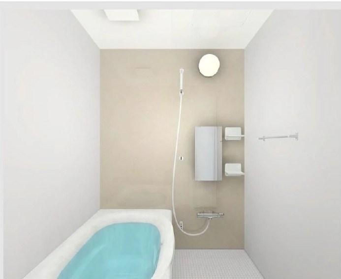 バス・シャワールーム　完成予想パースつき実際とは異なります