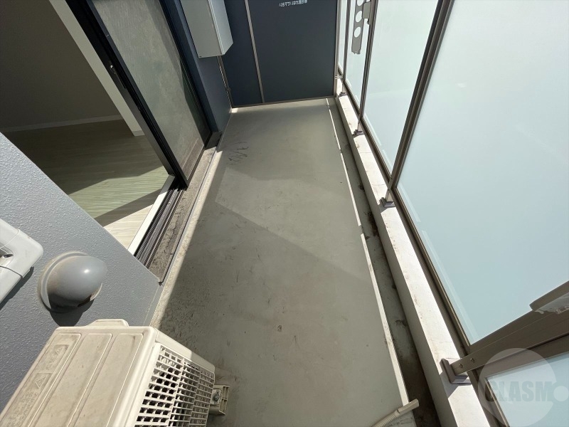 バルコニー　南向きのバルコニー