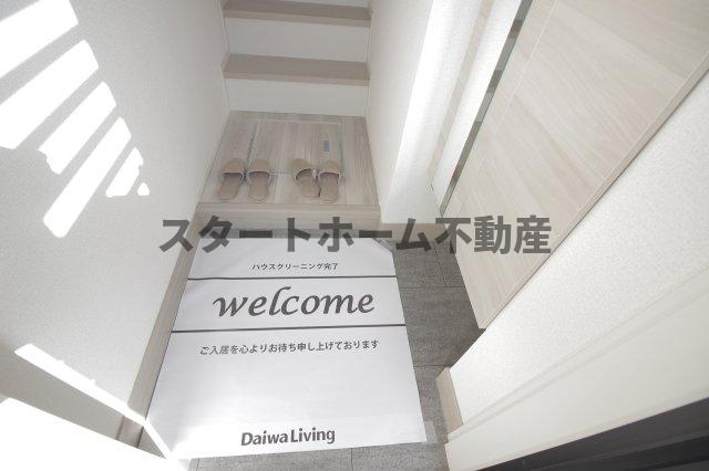 玄関　明るい玄関です