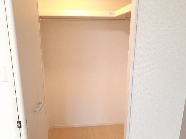 収納　たっぷりとした収納スペースです