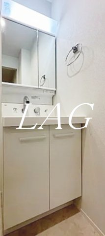 洗面設備　洗面台です。