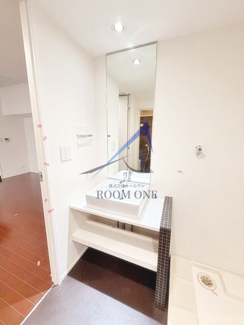 洗面設備　洗面台です。