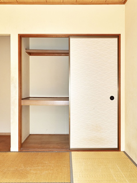 収納　和室の押入