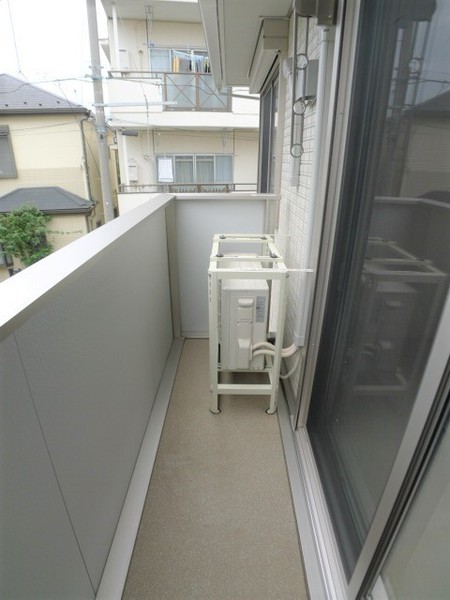 バルコニー　日当たり良好です