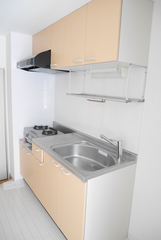 キッチン　2口ガスコンログリル付き設置予定