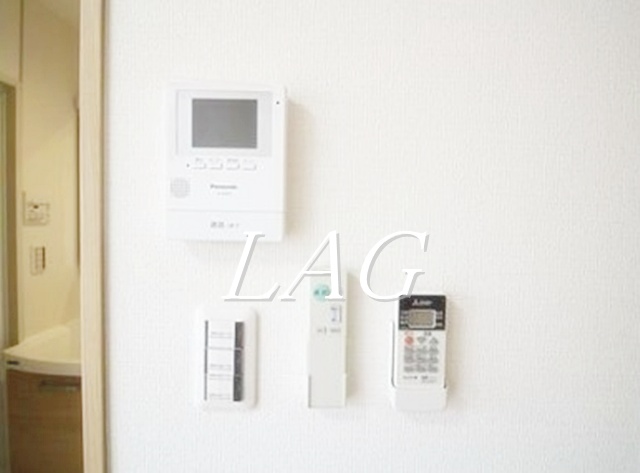 セキュリティ　モニター付インターホンです。