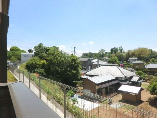 眺望　バルコニーからの眺望です