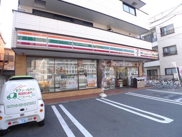 コンビニ　セブンイレブン葛飾堀切4丁目店（コンビニ）まで130m