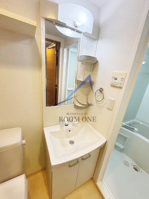 洗面設備　洗面台です。