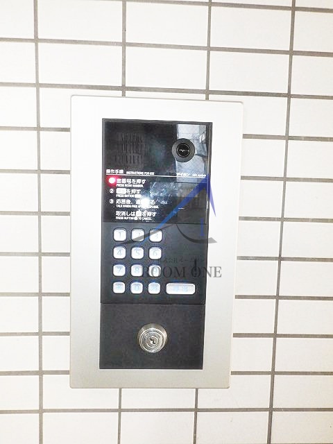 セキュリティ　オートロックです。