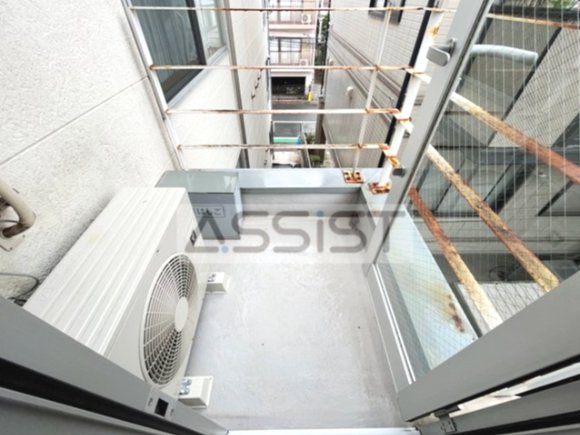 バルコニー　※他号室の参考写真です。