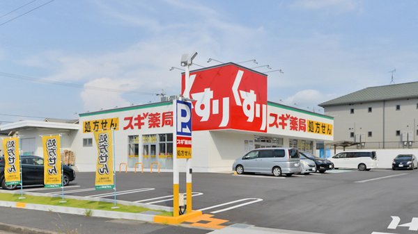 ドラックストア　スギ薬局平和が丘店（ドラッグストア）まで306m
