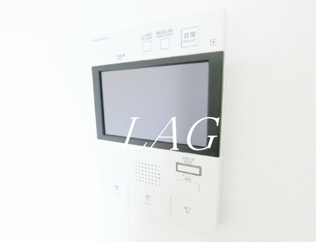 セキュリティ　モニター付きインターホンです。